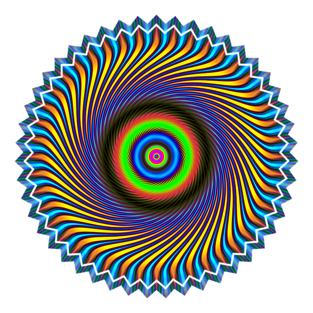 Free Symmetry Mandala illustration and picture
