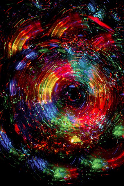 Free fractal abstract painting illustration