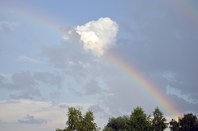 Free Rainbow Sky photo and picture