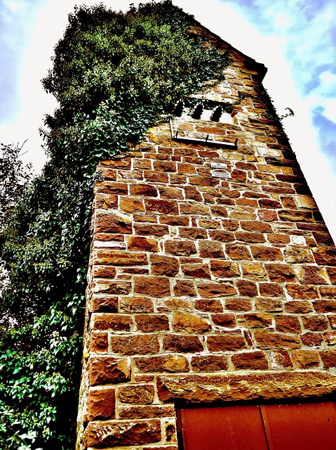 Věž, Hdr, Zdivo, Historický