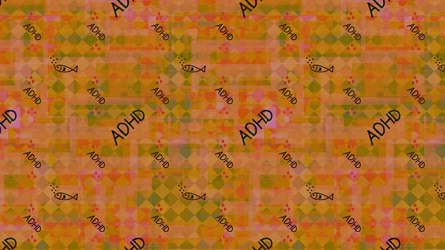 Free adhd pattern wallpaper illustration