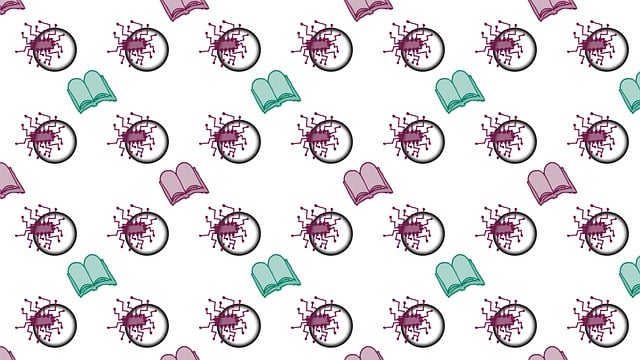 Free books computer chip background illustration