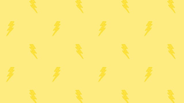 Free digital paper lightning doodle illustration