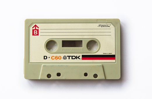 Kassette, Tape, Musik, 80'Erne, Retro