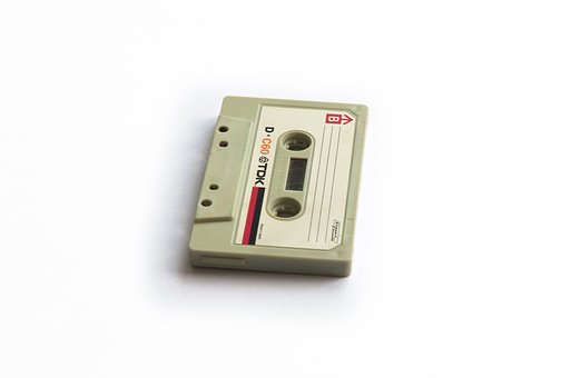 Kassette, Tape, Musik, 80'Erne, Retro