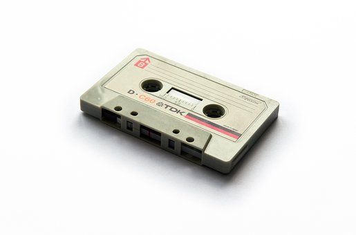 Kassette, Tape, Musik, 80'Erne, Retro