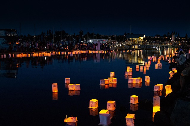 Free Water Lantern Festival photo and picture