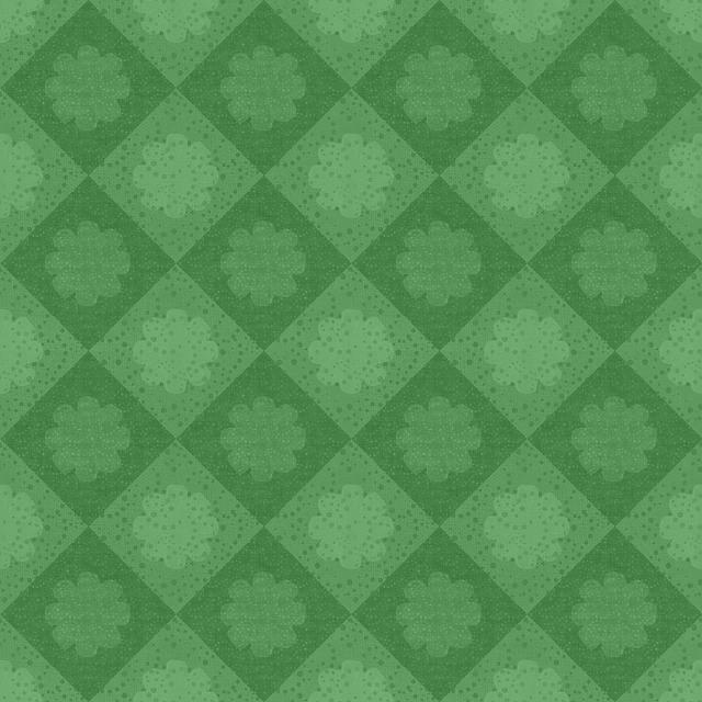 Free flowers checkered background illustration