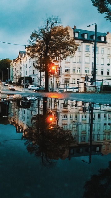 Chemnitz, By, Bygning, Sachsen, Moderne