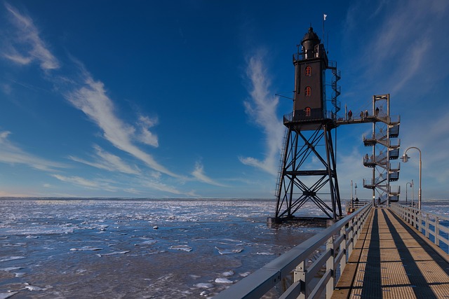 Nordsee, Küste, Leuchtturm, Meer, Natur