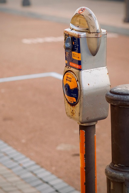 Free Parking Meter Parking Lot photo and picture