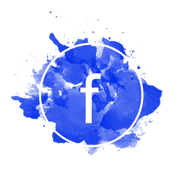 Facebook Button Black Background