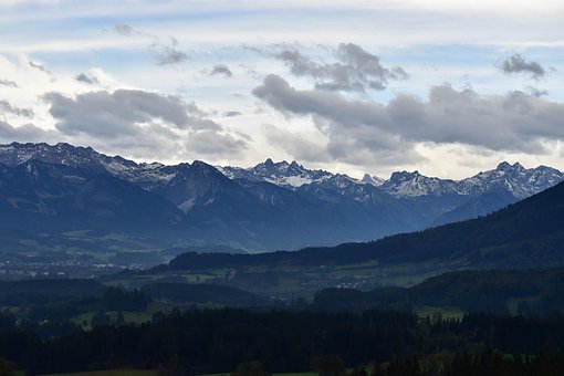 Panorama, Montanhas, Natureza, Alpes