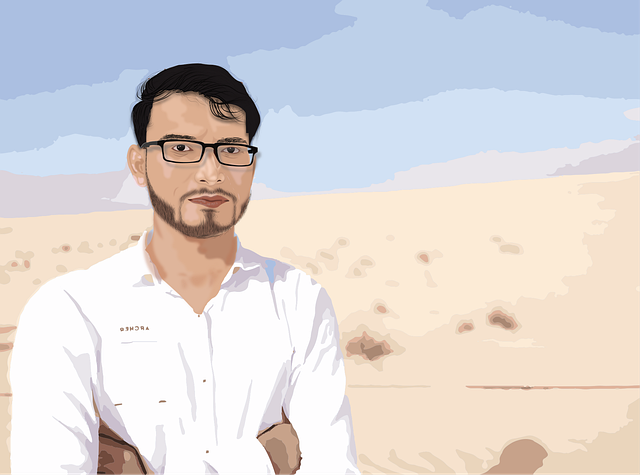 Free pakistani boy portrait vector
