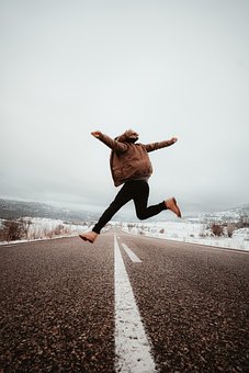 Free Person Jump photo and picture