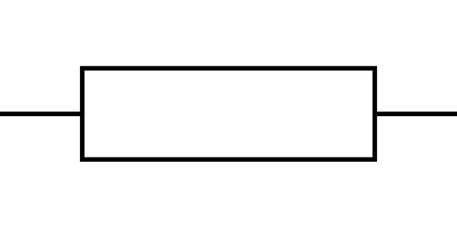 Free eletrica resistor eletrônica vector