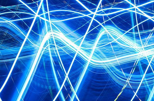 Free Electric Electrons illustration and picture