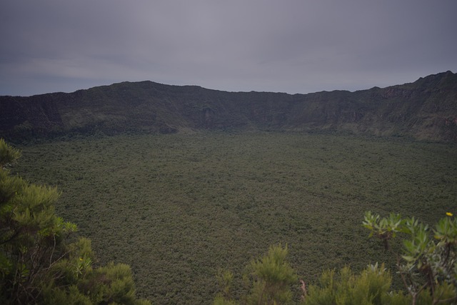 Free Kenya Volcano photo and picture