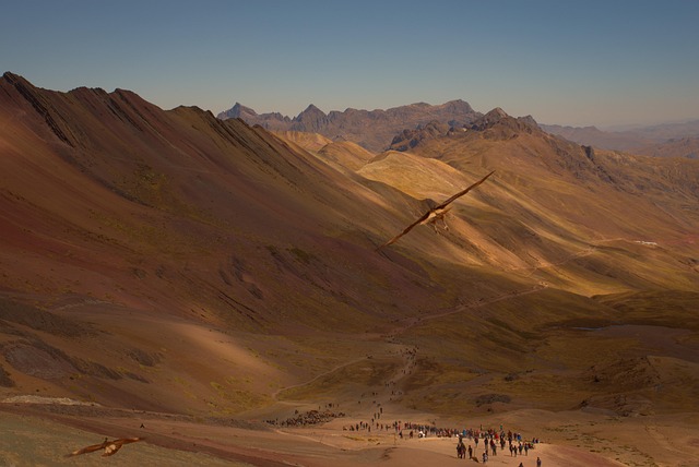 Free Peru Rainbow Mountain photo and picture