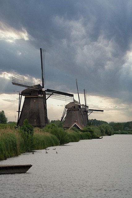 Niederlande, Unesco, Mühle, Kinderdjik