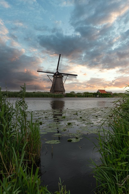 Niederlande, Unesco, Mühle, Kinderdjik