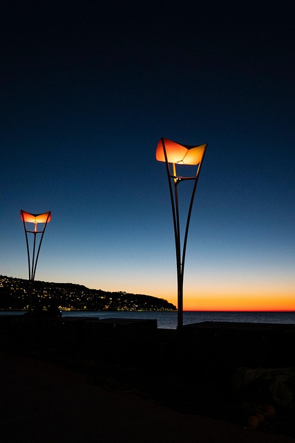 Free Flashlight Sunset photo and picture