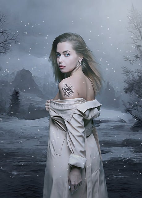 Free woman young make up illustration
