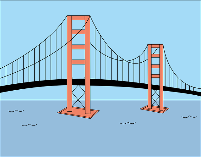 Brücke, Golden Gate Bridge, Architektur
