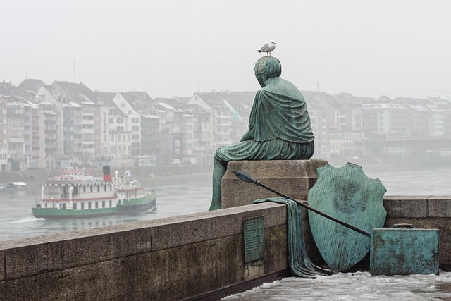 Estátua, Basileia, Rhine, Helvétia