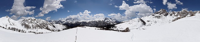 Winter, Schnee, Berge, Alpen, Panorama