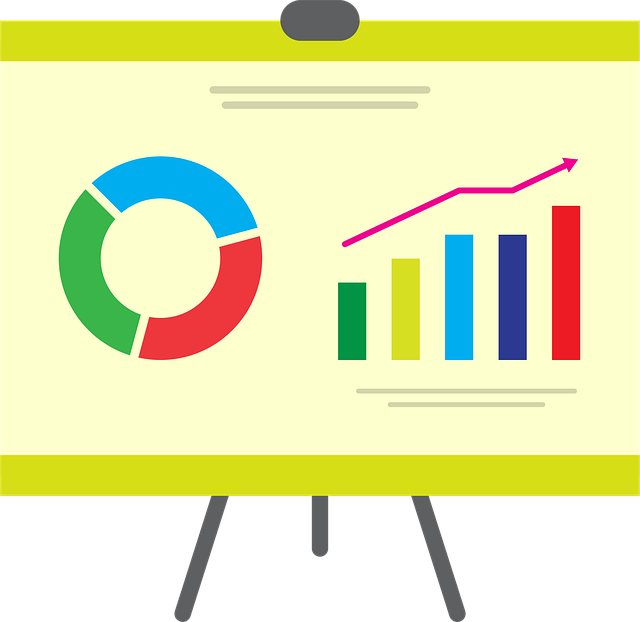 Free chart business presentation vector