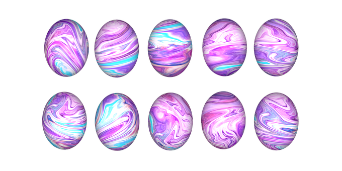 Free Easter Easter Eggs illustration and picture