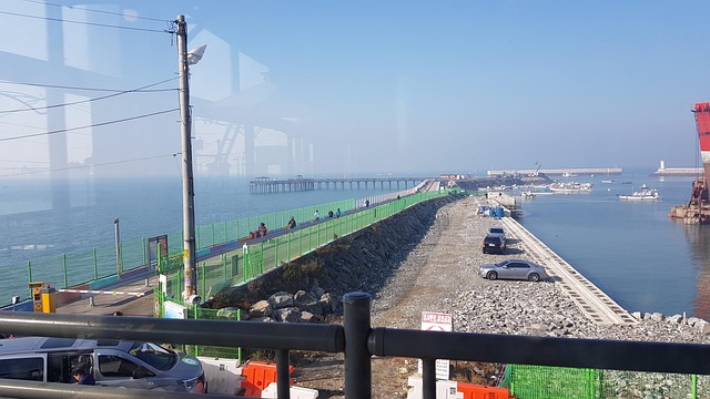 Strand, Ozean, Meer, Korea, Korea Reise