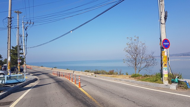 Strand, Ozean, Meer, Korea, Korea Reise