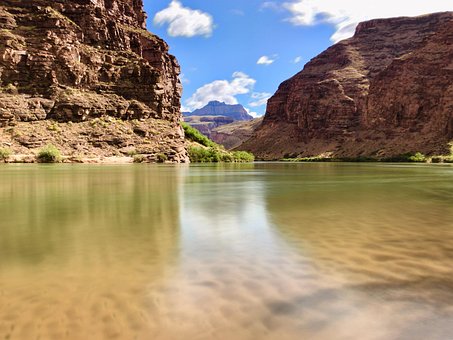 Colorado -Flod, Sand, Flod, Vand, Strand