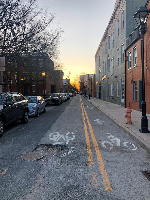 Free Cars On Street Bike Lanes photo and picture