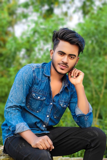 Free Man Model photo and picture