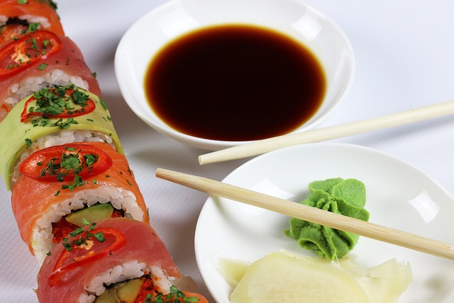Sushi, Ryba, Tuňák, Sójová Omáčka