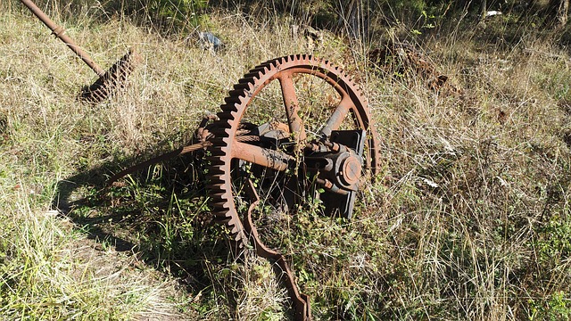 Rustet, Gear, Håndsving, Gammel