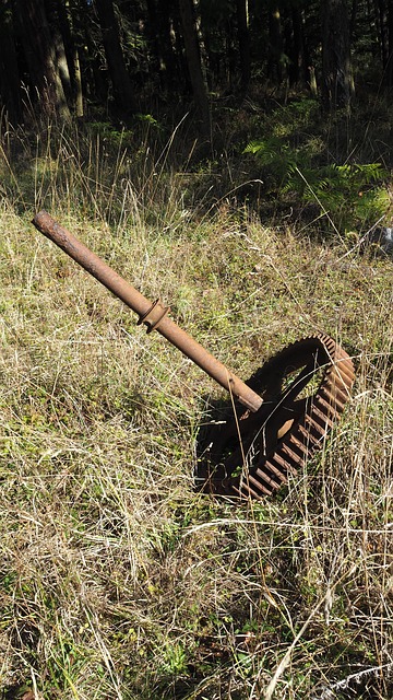 Rustet, Gear, Håndsving, Gammel