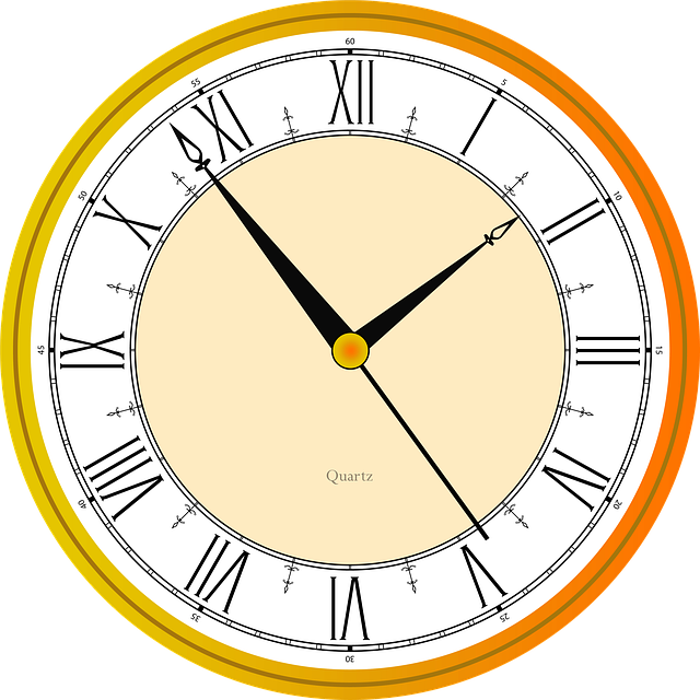 Download Clock, Roman Numeral Clock, Antique. RoyaltyFree Stock