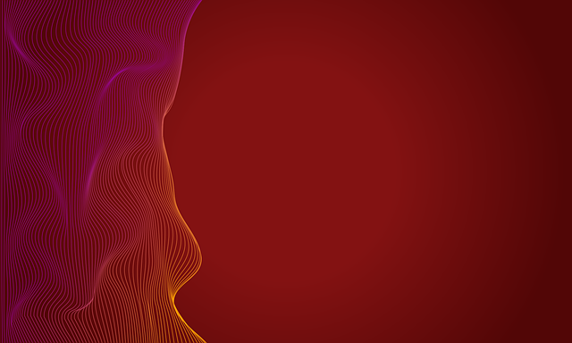 Free wave line slider vector