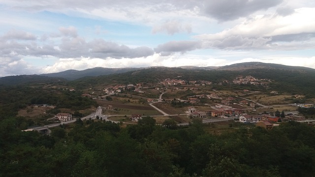 Landschap, Lucht, Wolken, Panorama