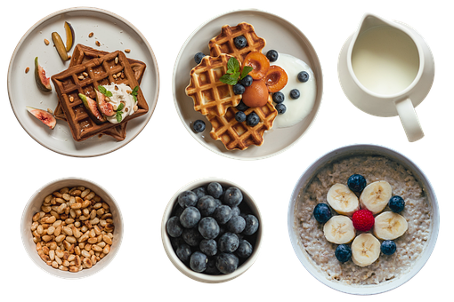 Free Breakfast Food illustration and picture