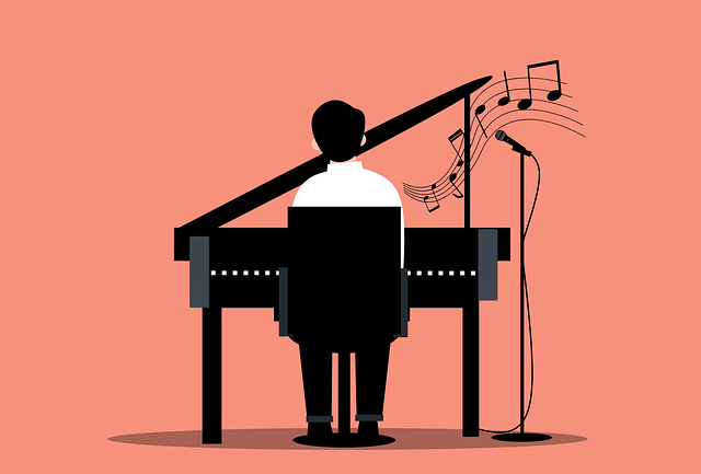 Download free HD stock image of Pianist Piano Free pianist piano music vector