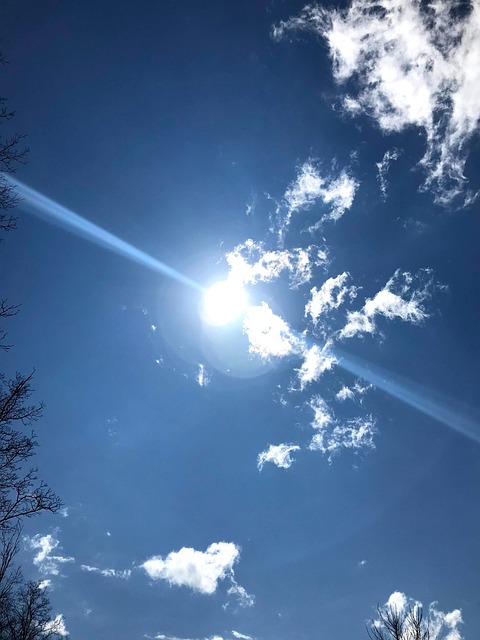 El Verano, Cielo, Nubes, Relajarse, Azul