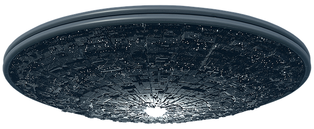 Free spaceship ufo alien illustration