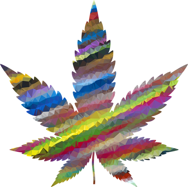 Free leaf low poly leaves vector