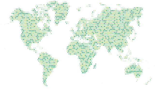 Free map nature world vector