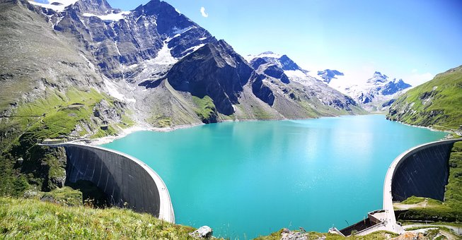 Free Alpine Reservoir photo and picture